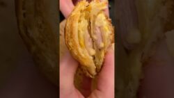 Croissant con jamon y queso en la Freidora de Aire😍