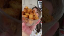 Crutones caseros en #freidoradeaire #receta