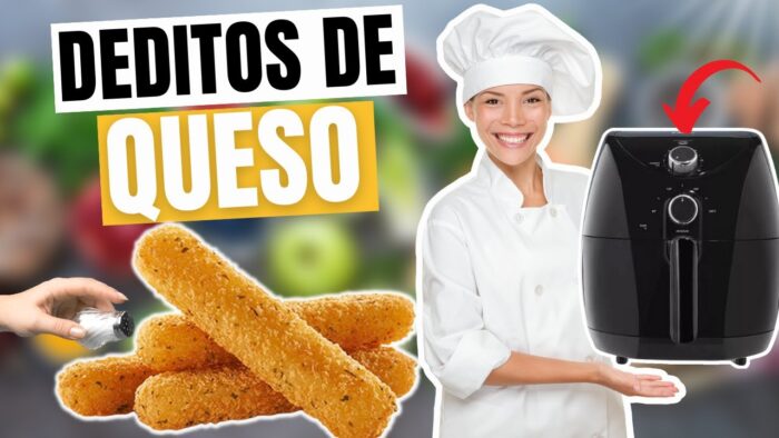 DEDITOS DE QUESO FREIDORA DE AIRE – CURSO AIR FRYER | CLASE 1