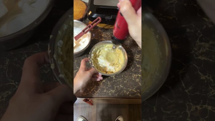 Día 2 haciendo soufflé, mejor que ayer #receta #postre #pasteleria #soufflé #pov #reto #dia2