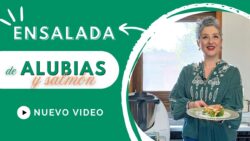 🥬 ENSALADA DE ALUBIAS, VEGETALES Y SALMÓN AHUMADO 🐟 RECETA FÁCIL Y RÁPIDA con Thermomix® #TM6