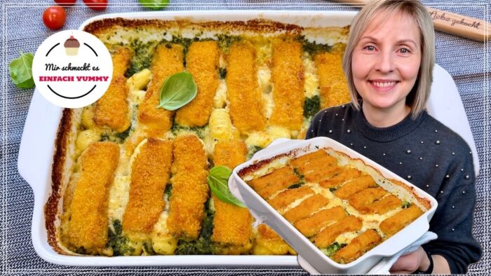 Fischstäbchen – Auflauf 👩🏼‍🍳 – tolles Familiengericht – Thermomix® Rezept