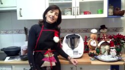Flan de turron en thermomix
