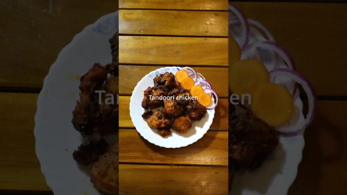 HOMEMADE TANDOORI CHICKEN RECIPE | TANDOORI CHICKEN ON AIR FRYER #shorts