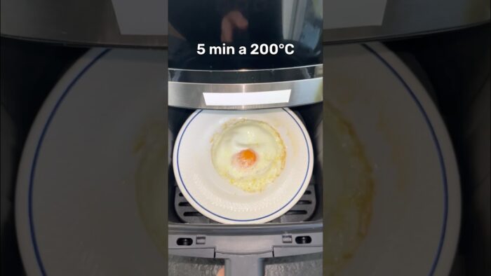 Haz huevos PERFECTOS en AIRFRYER 🍳 #trucos