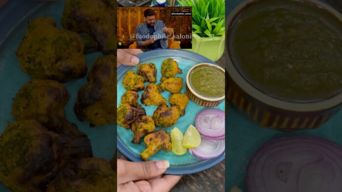 Healthy Broccoli tikka recipe in airfryer #chefranveerbrar #broccoli #broccolibenefits #recipeshorts