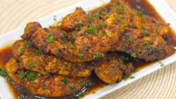 Honey Garlic Chicken Tenders Recipe | Air Fryer Recipe