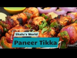 How to Make Paneer Tikka in Airfryer ! Air Fryer Paneer Tikka Recipe ! Airfryer Snacks / Starters