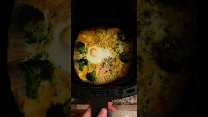 Huevos revueltos en Freidora de Aire👌