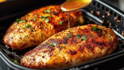 I cook this in my Air Fryer when I have no time! Quick, Easy, and So Delicious!