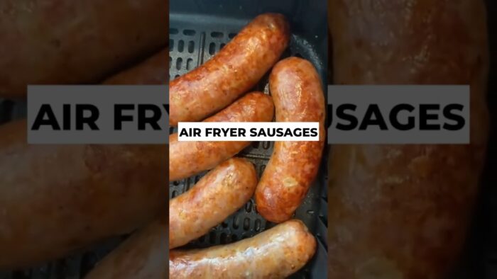 Juicy & Flavorful Air Fryer Sausages: A Must-Try Recipe! 🌭✨