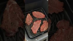 Juicy Steak 🥩 & Crispy Fries 🍟 with Xiaomi Air Fryer 6.5L!  #shorts   #recipe #airfryer #asmr