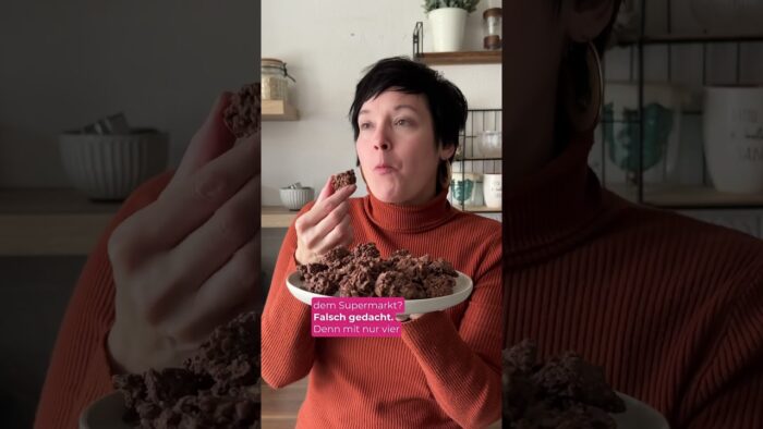 🤩 Knusprige Schoko Crossies: Der perfekte Snack für zwischendurch! | Thermomix® Rezept