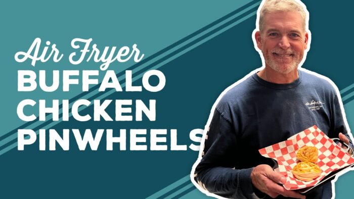 Love & Best Dishes: Air Fryer Buffalo Chicken Pinwheels Recipe | Air Fryer Week