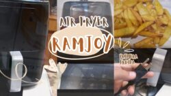 Mi primer freidora de aire |Ramjoy air fryer #airfryer  #cocinafacil #compras