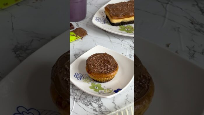 Mini Cheesecake 🥮 en Airfryer 😱 #recipe #food