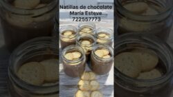 NATILLAS DE CHOCOLATE 🍫 CASERAS CON THERMOMIX 6!! 😋😋