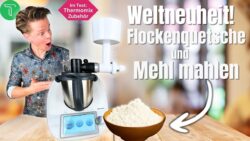 😍 NEUES Zubehör! ECHTES Mehl mahlen mit dem Thermomix + Flockenquetsche 😍 TM5 TM6