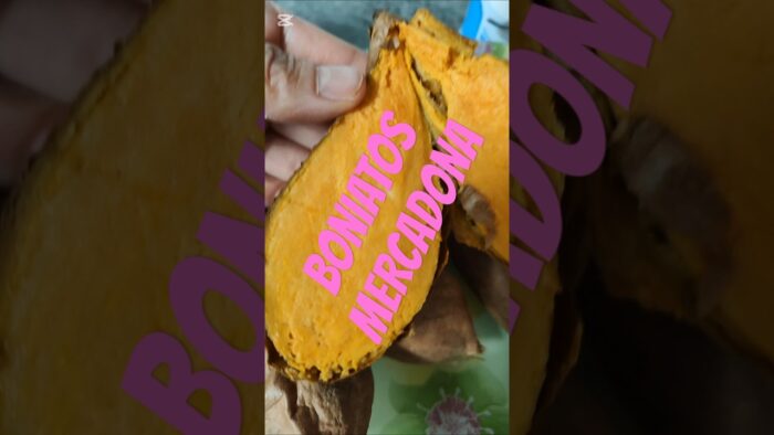 PROBANDO BONIATOS DE MERCADONA#mercadona
