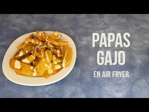 Papas Gajo en Air Fryer | Receta fácil