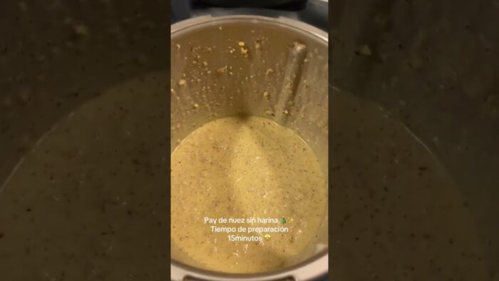 Pay de nuez casero en minutos  | Receta fácil con Thermomix