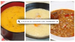 🍲 RECONFORTANTES y DELICIOSOS estos 3 platos de cuchara hechos en Thermomix 🍲