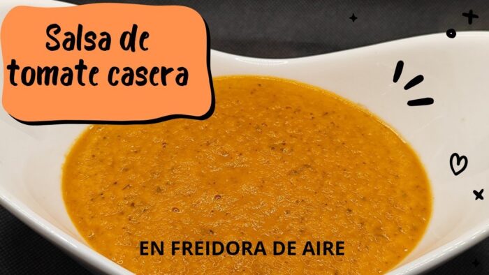 SALSA DE TOMATE CASERA EN FREIDORA DE AIRE 🍅🍅