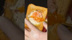 SÁNDWICH DEFINITIVO de jamón y queso en air fryer