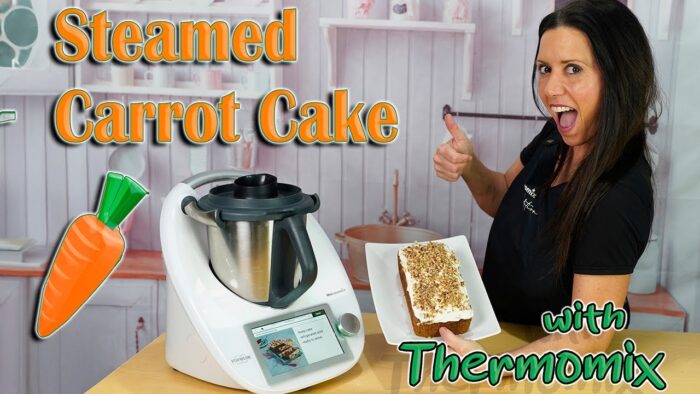 Thermomix Recipes – Steamed Carrot Cake