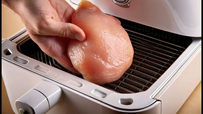 This air fryer chicken recipe will drive you crazy! It is so easy and delicious!