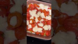 Tomate cherry con mozarella Airfryer