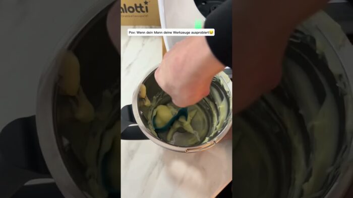 Wenn dein Mann deine Küchenwerkzeuge austestet🤯 #thermomix #thermomixtm6 #gemüse #rezept #foodhacks