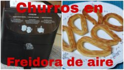 churros en freidora de aire🥨🥨🥨🥨
