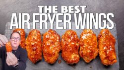 ¡LAS MEJORES ALITAS DE POLLO EN FREIDORA DE AIRE! | SAM THE COOKING GUY