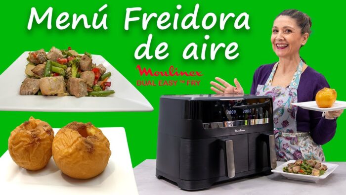 ¡La Cena Perfecta para Dos! ❤️ con Moulinex Dual Easy Fry