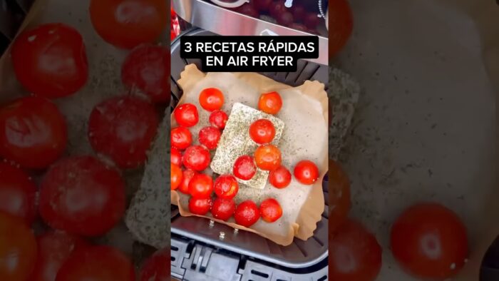 3 RECETAS RÁPIDAS en AIR FRYER #shorts #recetas