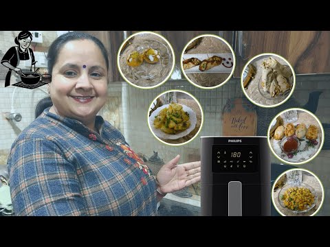 7 Airfryer Easy Recipes || #recipe #snacks #homemade #food #trending #video #easy #viral #cooking