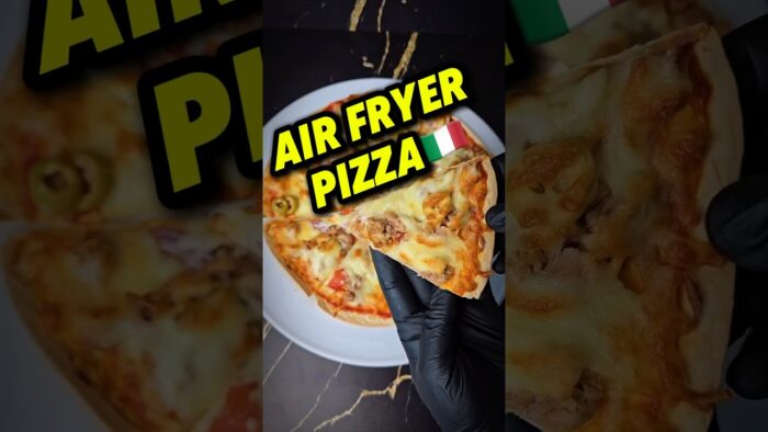 AIR FRYER TORTILLA PIZZA (quick & easy recipe)