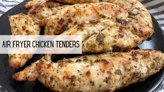 Air Fryer Chicken Tender Recipe- No breading