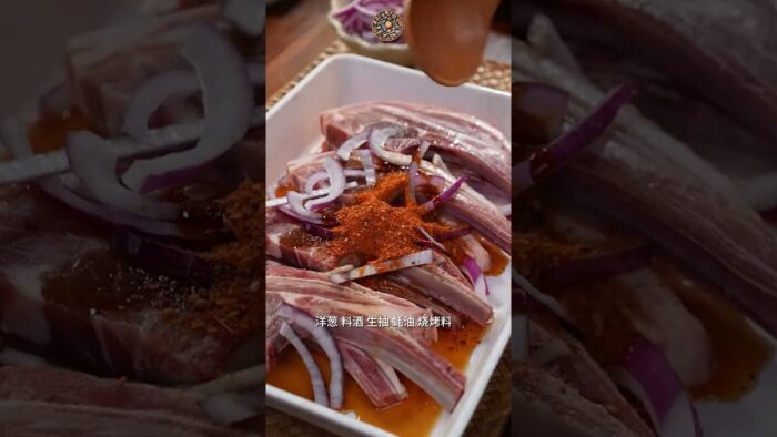 Air Fryer GRILLED Lamb Ribs Recipe You Won’t Believe #shorts