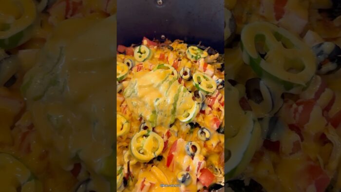 Air Fryer Loaded Nachos!