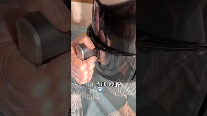 Air fryer recipe asmr…