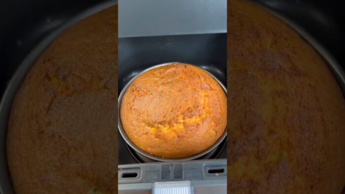 BIZCOCHO DE YOGUR hecho en FREIDORA DE AIRE, muy tierno y esponjoso #airfryer #recetasfreidoradeaire