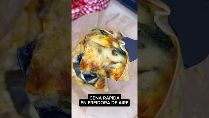 CENA RÁPIDA en FREIDORA de AIRE #shorts #recetas