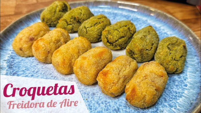 CROQUETAS EN FREIDORA DE AIRE ✅ La receta más fácil