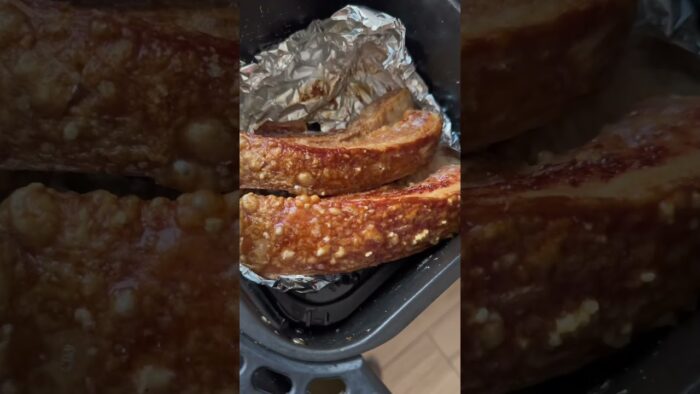 Chicharrón en la freidora de aire #receta