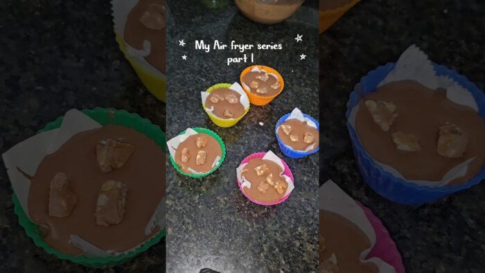 Chocolate Cup Cake | Recipe | Air Fryer #chocolate #chocolatecupcakerecipe #dessert #sweet #cake #yt