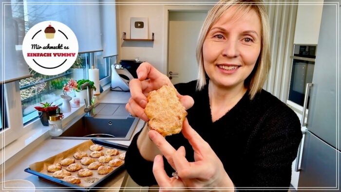 🍎Die leckersten APFELKRAPFEN aus dem Backofen 😍 – Thermomix® Rezept