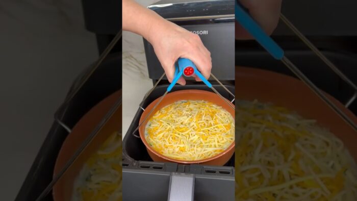 ESPINACAS CON BECHAMEL hecho en FREIDORA DE AIRE, receta sencilla y deliciosa #airfryer #cosori