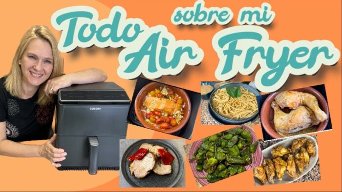 FREIDORA DE AIRE DUAL BLADE COSORI todo sobre ella #cosori #airfryer #recetasfreidoradeaire